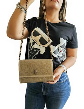 Bolsa crossbody Kurt Geiger de cuero para mujer