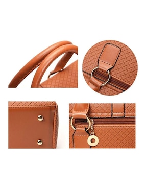 Bolsa tote Genérica Universal de cuero para mujer