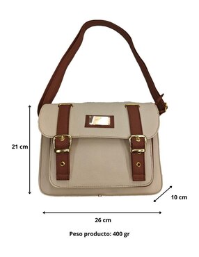 Bolsa crossbody Fana de piel para mujer