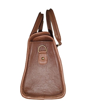 Bolsa bowler Fana de piel para mujer