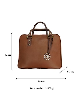 Bolsa bowler Fana Fana Piel de piel para mujer