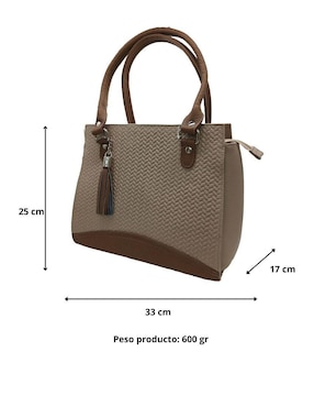 Bolsa tote Fana Fana Piel de piel para mujer