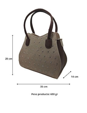 Bolsa tote Fana Fana Piel de piel para mujer