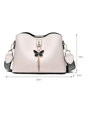 Bolsa crossbody Genérica Bolsa Con Broche De Mariposa para mujer