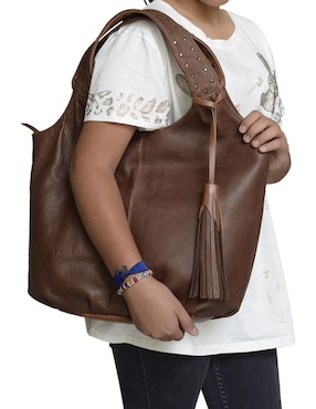 Bolsa hobo Hj Hinojosa Hobo de piel para mujer