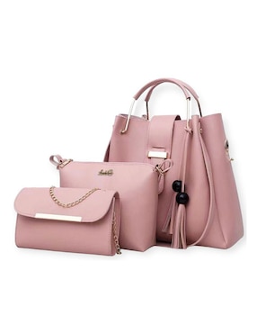 Set De Bolsas De Cuero Para Mujer