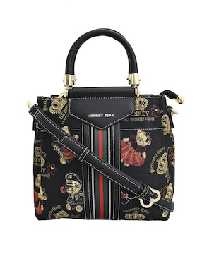 Bolsa Satchel Henney Bear Para Mujer