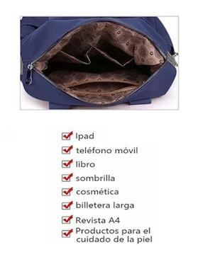 Bolsa crossbody Genérica para mujer