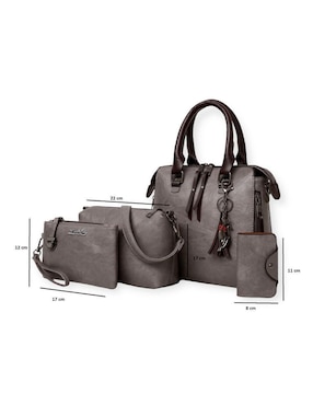 Bolsa tote Genérica Universal de cuero para mujer