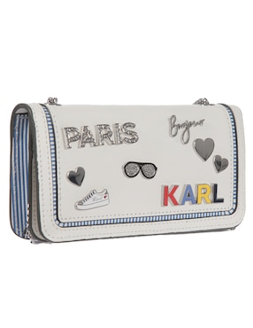 Bolsa crossbody Karl Lagerfeld Paris de piel para mujer
