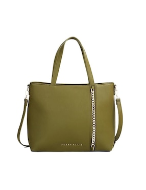 Bolsa Tote Perry Ellis Cielo Para Mujer