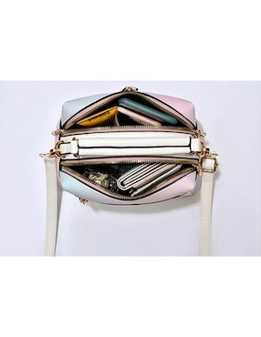 Bolsa crossbody Genérica Universal de cuero para mujer