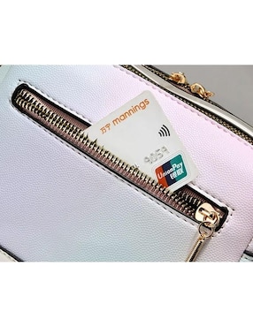 Bolsa crossbody Genérica Universal de cuero para mujer