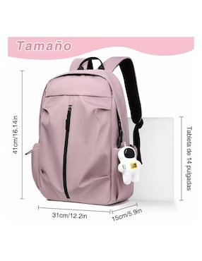 Backpack con portalaptop Lab.g impermeable unisex