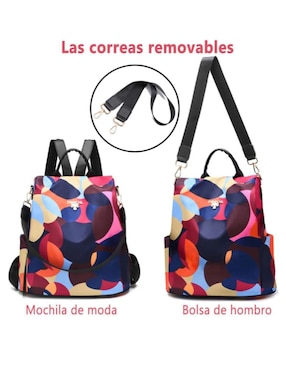 Mochila casual Lisa Genérica impermeable unisex