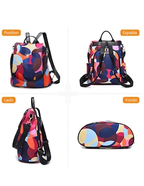 Mochila casual Lisa Genérica impermeable unisex