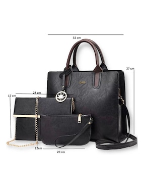 Bolsa tote Genérica de cuero para mujer