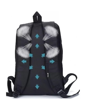 Mochila con portalaptop Universal Genérica unisex