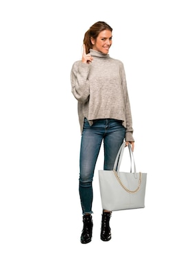 Bolsa tote Perry Ellis Wren para mujer
