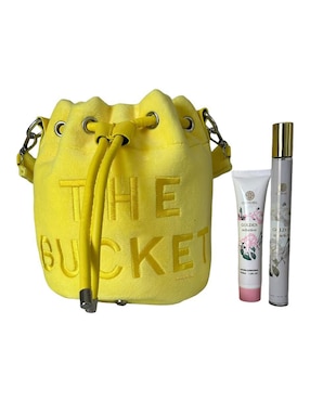 Set Bolsa Bucket Likëpink Plush Chic Para Mujer