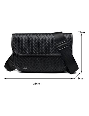 Bolsa bandolera Genérica de cuero unisex