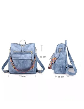 Mochila casual Genérica impermeable unisex