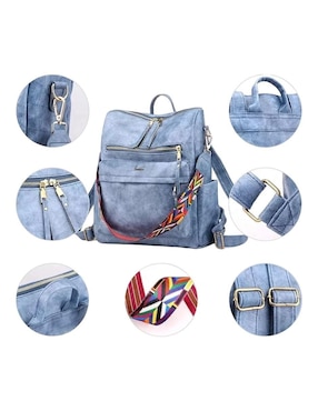 Mochila casual Genérica impermeable unisex