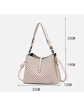 Bolsa crossbody Genérica de cuero para mujer