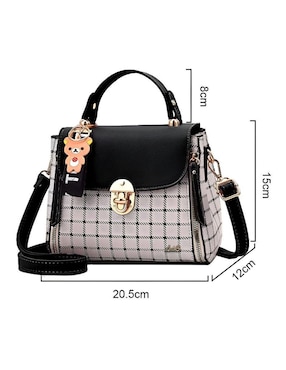 Bolsa crossbody Genérica de cuero para mujer