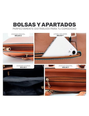 Set bolsas Lab.G de cuero para mujer