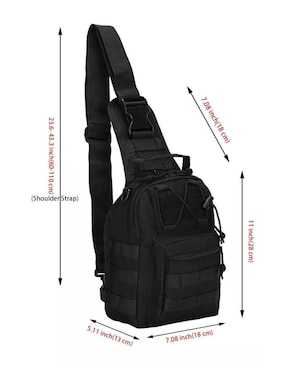 Mochila bandolera Elego Missionsling unisex