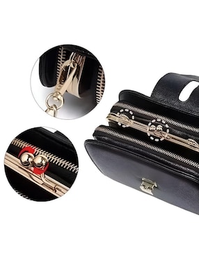 Bolsa crossbody Genérica de cuero para mujer