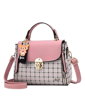 Bolsa Crossbody De Cuero Para Mujer