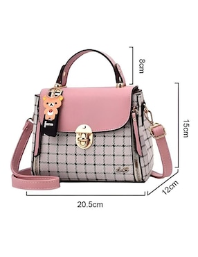 Bolsa crossbody Genérica de cuero para mujer