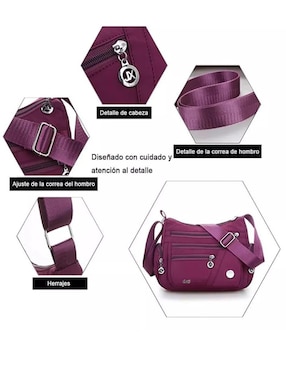 Bolsa bandolera Genérica para mujer
