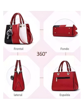 Bolsa tote Genérica de cuero para mujer