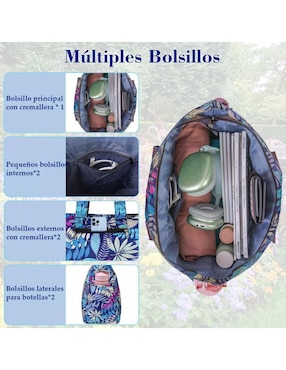 Bolsa tote Likëpink Toteflower para mujer