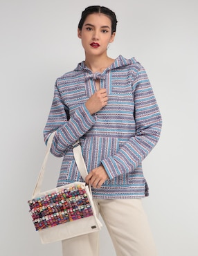 Bolsa bandolera artesanal Tmna para mujer