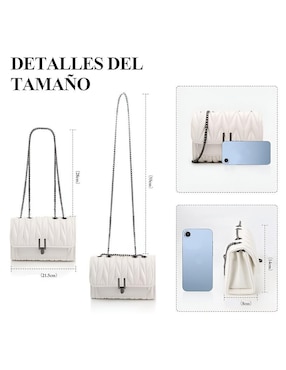 Bolsa crossbody Likëpink Chicstyle para mujer
