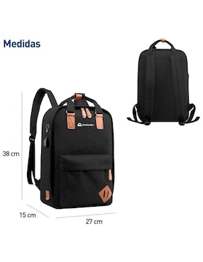 Set mochila con portalaptop Bluelander impermeable unisex