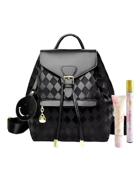 Bolsa Backpack Likëpink Rómbico Mini Para Mujer