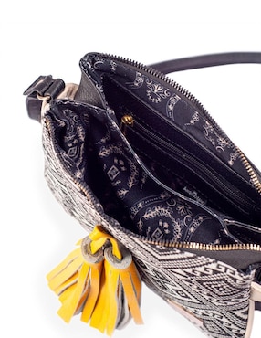Bolsa crossbody Angelozano Jaqueline de cuero para mujer