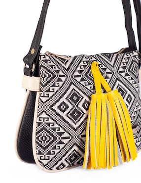 Bolsa crossbody Angelozano Jaqueline de cuero para mujer