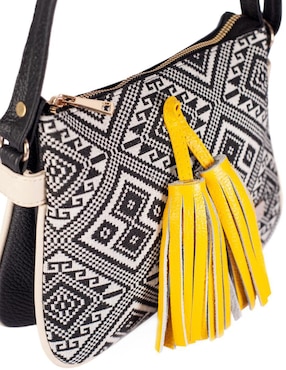 Bolsa crossbody Angelozano Jaqueline de cuero para mujer