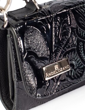 Bolsa crossbody Angelozano Lupita de piel para mujer