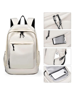 Mochila casual Genérica impermeable unisex