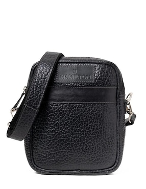 Bolsa messenger Hamilton Footwear de piel unisex