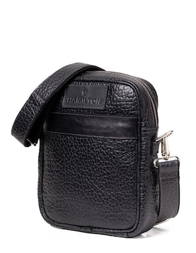 Bolsa messenger Hamilton Footwear de piel unisex