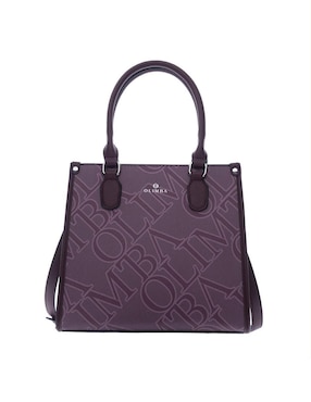 Bolsa satchel Olimba para mujer