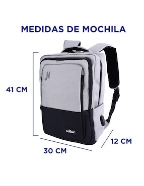 Mochila casual Hokins impermeable unisex